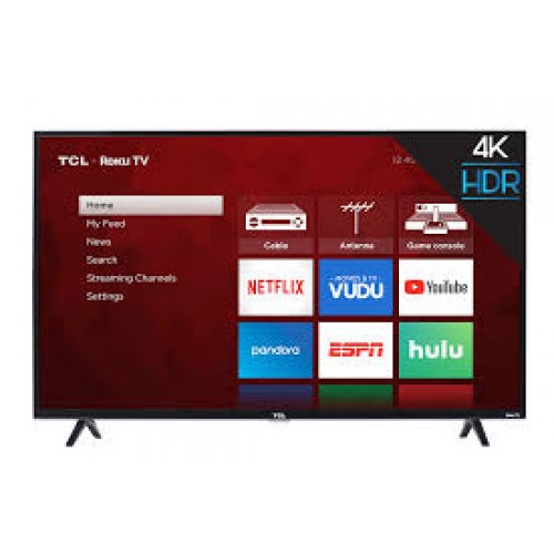 55″ TCL 4K Smart HDTV- 55S425