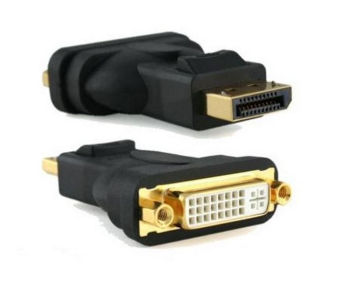 Display Port Male To DVI-D Female Adapter
